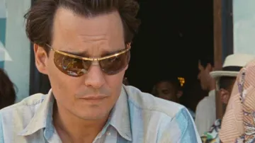 Gafas de sol de kemp (Johnny Depp) de los años 50 en The Rum Diary