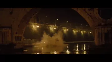 El Ponte Sisto de Roma, la escena final de la persecución del espectro