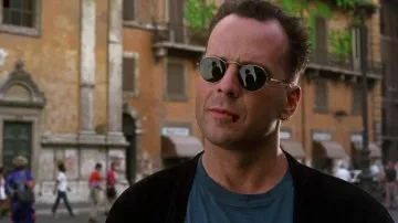 Gafas de sol Oliver Peoples de Eddie Hawkins (Bruce Willis) en Hudson Hawk