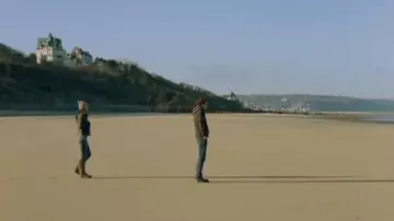 La playa de Benervillle sur mer en Ce soir, je dors chez toi (Mélanie Doutey y Jean-Paul Rouve)