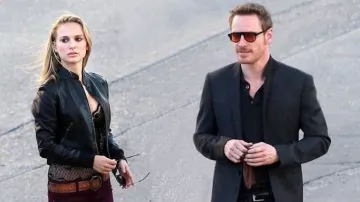 Sunglasses Retrosuperfuture Cook (Michael Fassbender) in Song-to-Song