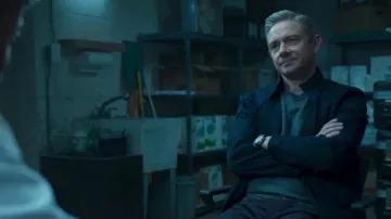 The watch of Everett K. Ross (Martin Freeman) in a Black Panther