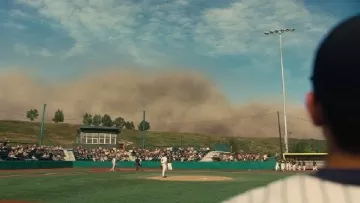 The Baseball stadium, Seaman Stadium in Okotoks in Alberta in Interstellar