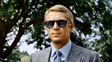 Persol Sunglasses worn by Thomas Crown (Steve McQueen) as seen in The Thomas Crown Affair