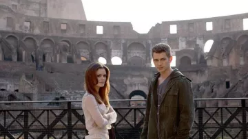The Colosseum in Rome in the movie Jumper (Hayden Christensen)
