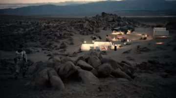 Lucerne Valley California is the setting for the planet Edmunds in Interstellar