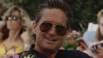 Las gafas de sol Cartier Vendome Louis de Gordon Gekko (Michael Douglas) en Wall Street