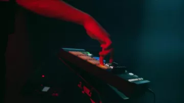 The controller, AKAI MPD218 of Small Cookie in the Sunset Lover