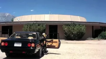 The Ferrari 412 black in the clip Within from Daft Punk