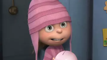 La réplique en peluche d'Edith dans Moi moche et méchant