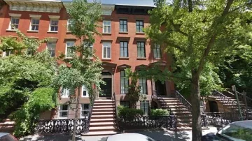 The house of the family Huxtable, New York (New York, United States) in the Cosby Show