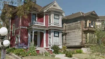 The manor house of the sisters Halliwell in Los Angeles (California, Usa) in Charmed