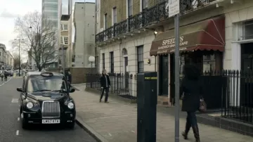 El apartamento en 221B Baker Street de Sherlock Holmes en Londres, Reino Unido en Sherlock