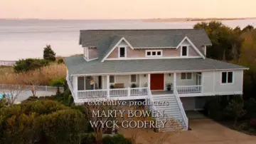 The house of Emily Clarke in the Hamptons at Wilmington (North Carolina, Usa) in Revenge