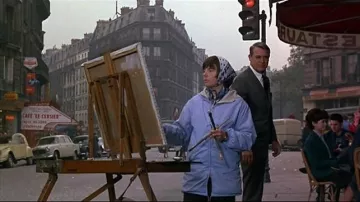 A l'angle de la Rue Censier et de la Rue Monge à Paris dans le film Charade