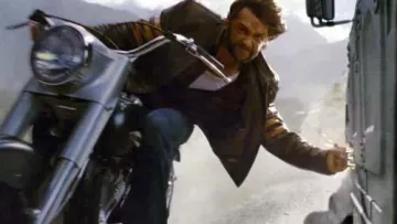 Harley Davidson Panhead de Wolverine (Hugh Jackman) en Xmen Origins: Wolverine