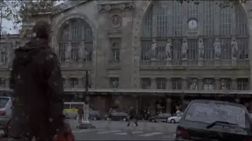 The gare du Nord train Station in Paris in The memory in the skin