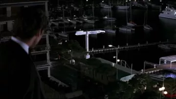 The view on the port Hercule in Monaco in GoldenEye (Pierce Brosnan)