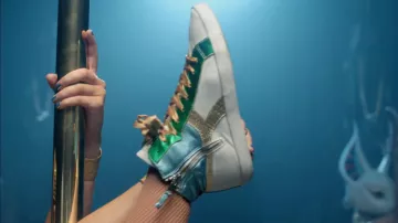 Sneakers Diadora Heritage Kim W Lurex Katy Perry in her music video Dark Horse