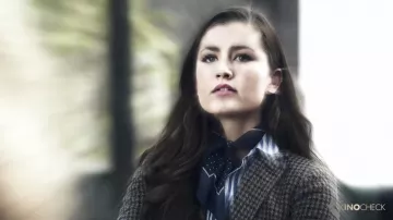 The blazer tweed J. Crew Danielle (Rachel Matthews) in Happy Day Death