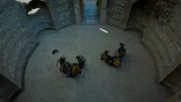 El vestíbulo del Palacio de Diocleciano en Split, Croacia en Juego de Tronos S05E04