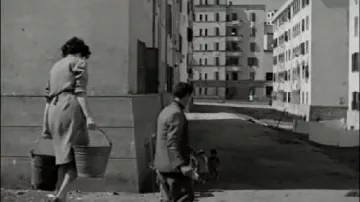 Via Monte Pattino, in Rome, The bicycle thieves