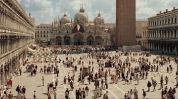 Saint Mark's Square in Venice in Casino Royale