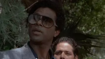 Sunglasses Carrera de Ricardo Tubbs / Rico (Philip Michael Thomas) in the Two cops in Miami