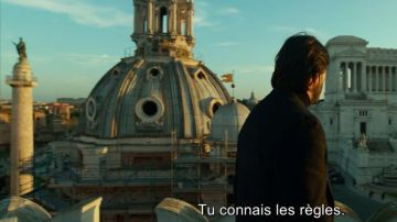 Church of Santa Maria di Loreto in Rome in John Wick 2 (Keanu Reeves)