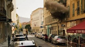 La rue Valperga à Nice dans Riviera