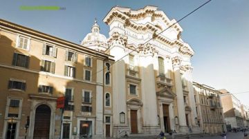 The Church of San Carlo al Corso in Rome in the very special Agents, code UNCLE