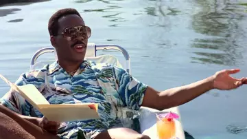 Les lunettes de soleil Porsche Design 5621 portées par Axel Foley (Eddie Murphy) dans le film Le flic de Beverly Hills II