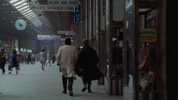 La Gare Saint-Lazare de Paris dans le film Diva