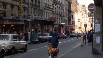 Les hôtels de la Rue d'Amsterdam à Paris dans le film Diva