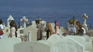 The Marine Cemetery of Saint Tropez in the movie The swimming pool