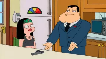 The collar hippie Hayley Smith in American Dad!
