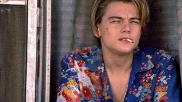 The blue Hawaiian shirt worn by Romeo Montague (Leonardo DiCaprio) in the movie Romeo + Juliet
