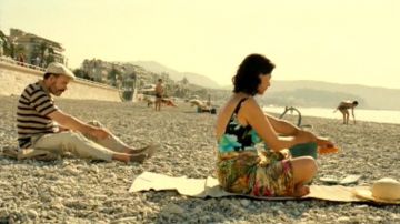 La plage de Nice dans Dialogue avec mon jardinier