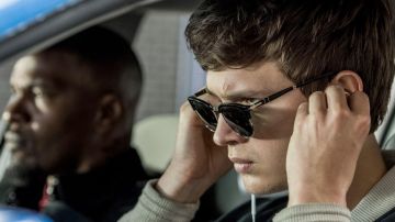 Gafas de sol para bebés (Ansel Elgort) en Baby Driver