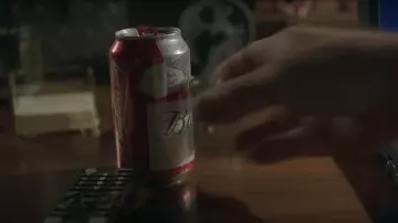 The can of Budweiser Bill Hodges (Brendan Gleeson) in Mr. Mercedes season: 1