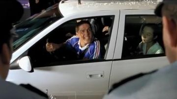 La camiseta de la selección francesa de fútbol de 1998 de Daniel Morales (Samy Naceri) en Taxi 2