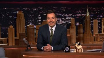 The Mug of Jimmy Fallon in The Tonight Show