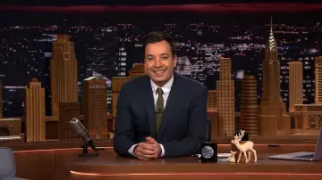 The Mug of Jimmy Fallon in The Tonight Show