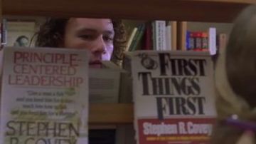 The book First Things First overview in 10 good reasons for you to drop