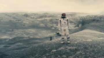 The glacier svínafellsjökull with Iceland in the movie Interstellar