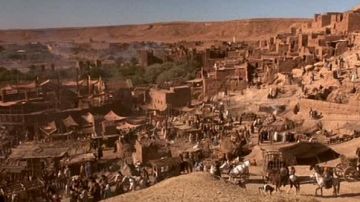 The Ait Ben Haddou in morocco in the movie Gladiator