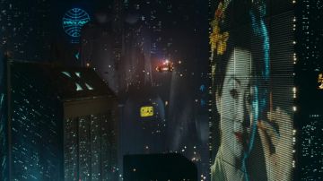 Publicidad para la aerolínea Pan Am en Blade Runner