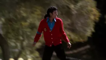 El chaleco rojo de Michael Jackson en Moonwalker