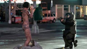 La combinaison imprimée tatouage de Jane Doe (Jaimie Alexander) dans Blindspot S01E01
