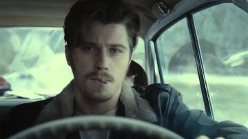 The leather jacket of Johnny Five (Garrett Hedlund) in Inside Llewyn Davis